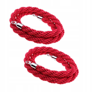 Platobný terminál - 2 m 3 metre Twisted Red Front pre tyče