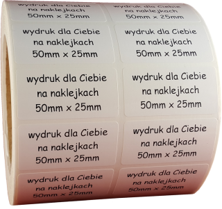 Samolepiace print etikety - Navrhovať