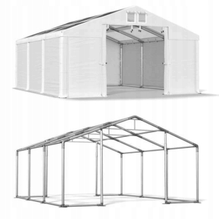 Skladové stany - 5x6m skladovací stan Celoročne Výkonný DAS 580W
