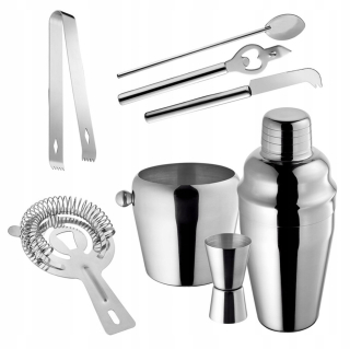 Šejkre - AG139A Bartending Set pre nápoje 8 dielov