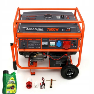 Generátor - Generátor výkonu 7,5 kW generátor AVR 230/400V