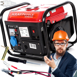 Elektrocentrála - Generátor generátora výkonu 1200W 2 km 230V 12V