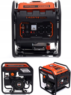 Elektrocentrála - Generátor napájania invertora 4800W 1F 230V ***