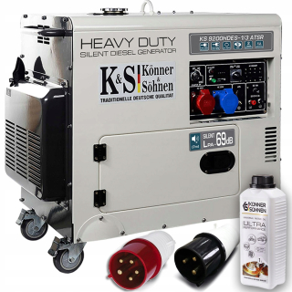 Elektrocentrála - VÝKONOVÝ GENERÁTOR KS 9200HDES-1/3 ATSR 7,5kW