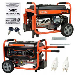 NAC GG-28-ES-M-LN 3 kW + generátor výkonu AVR