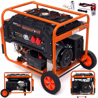 Generátor - Generátor výkonu 1500 W 2 km generátor 230V 12V