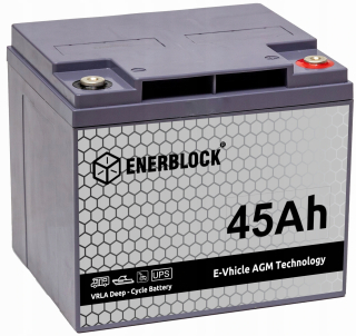 Batéria 12 V 45Ah enerblock