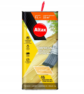 Impregnát na ochranu - Altax Penetin - Impregnácia dreva 5L