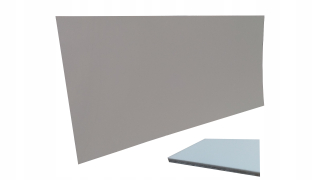 Plastová plastová plastová doska 1 000 x 490 2 mm