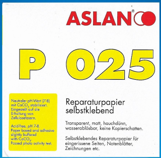 ASLAN OPRAVNÁ PÁSKA priehľadná P025 2cmx50m
