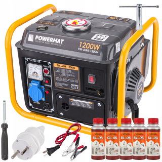 Elektrocentrála - GENERÁTOR ENERGIE Generátor 1200W 230V 12V DC