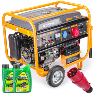 Elektrocentrála - Generátor generátora výkonu 7500W 230V 400V