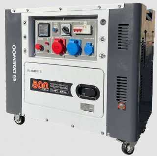 Elektrocentrála - Daewoo DDAE10500 Diesel 8KW Power Generator