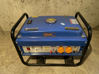 Elektrocentrála - Generátor energie v poriadku STG3000 benzín 2800W