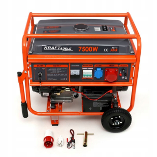 Elektrocentrála - Elektrocentrála 7500W/7,5 Kraft&Dele KD147