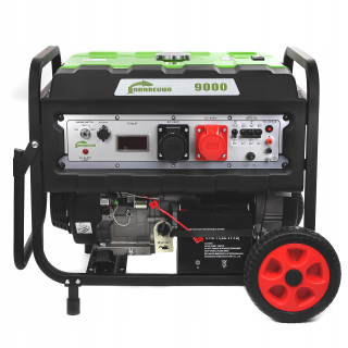 Elektrocentrála - Výkonový generátor 9kW 400V Vystužená fáza 230V