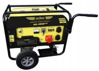 Elektrocentrála - Generátor výkonu ADLER AD-688S Plus 230+380