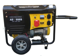 Elektrocentrála - Adler AD688 6.8 230/380 V Generátor výkonu