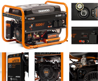 Elektrocentrála - Elektrocentrála DAEWOO MASTER LINE GDA 3500E