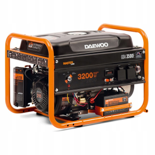 Elektrocentrála - Daewoo GDA 3500E 3200 W generátor energie