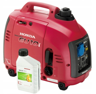 Elektrocentrála - Honda EU10I 1KW generátor energie + olej