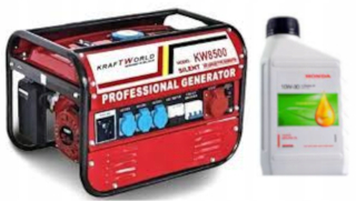 Elektrocentrála - Generátor výkonu KW8500 4,1 kW/5,5 hp Honda Oil