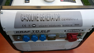 Elektrocentrála - Kraft & dele 2500 W generátor výkonu