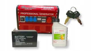 Elektrocentrála - Výkonný generátor PT8500WE 4850WATT HONDA Oil