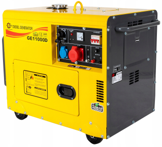 Elektrocentrála - Výkonný generátor HDM 11000 Diesel RO Generátor