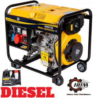 Elektrocentrála - Generátor energie HDM 4000 Diesel Generator Roz
