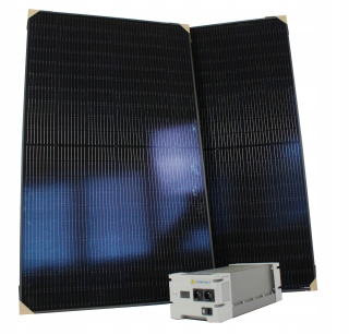 LifePO4 Solárny agregát 3KWH+2x355W s panelmi