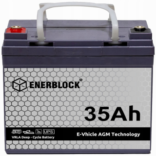 EnerBlock EVM 12V 35AH KRK batéria