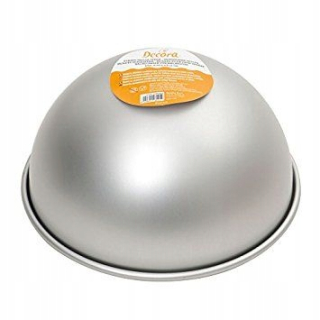 Hliníková forma na pečenie HALF Sphere 24 cm DECORA