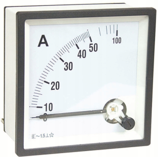 Analógový meter panelu 50A AC CP72