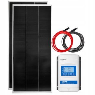 Solárna batéria 400 W monokryštalická 12V solárna
