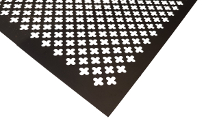 Perforovaný list 1000 x 2000 1 mm Clover 152