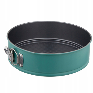 Čierna plechová forma pre 24 cm nelepiaci koláč