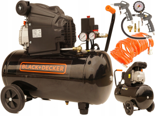 Kompresor - Black Decker Oil Compressor 50L + Set
