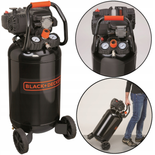 Kompresor - Čierny kompresor Decker Compressor 50l Bn