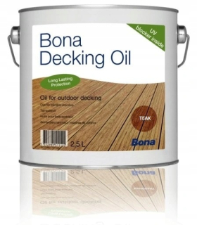 Impregnát na ochranu - Bona Danking Oil / Olej pre terasy teak 2,5 l