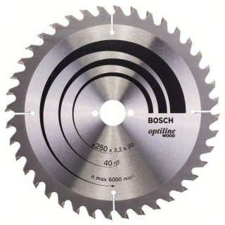 Bosch Piła Piła-H Optiline Wood 250*3,2*30/Z40