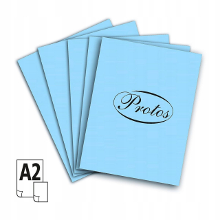 Brystol Cardon A2 Blue 20ark 43x61cm Block Tech