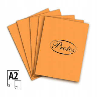 Brystol Cardon A2 Light Orange 20ark 43x61cm