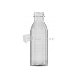 Boxy na jedlo a nápoje - Štvorcový fľaša Rptrocle, 38 mm 330 ml A100