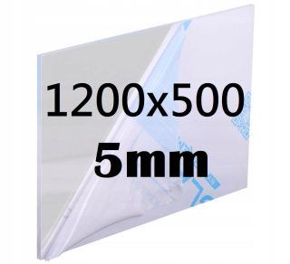 Plexi rúrka 30 mm/4 plexiskla PMMA bezfarebná 100 cm