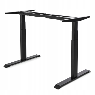 Kancelársky písací stôl - Nordhold Desk 126 cm x 180 cm x 58 cm čierny