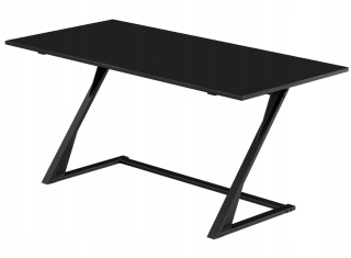 Kancelársky písací stôl - Zeus Gaming Desk 18 mm čierny