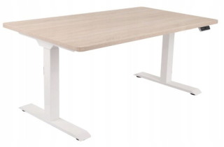 Kancelársky písací stôl - Nastaviteľný stôl Grospol Alto 101 Oak 140x80cm