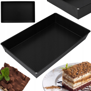 Obdĺžnikový plech na pečenie Veľký 40x25x6