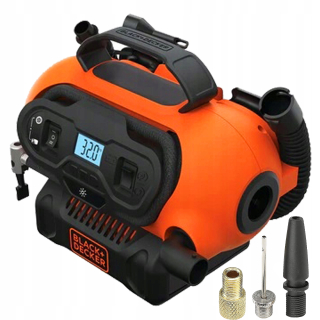 Kompresor - Čierny Decker Bdcinf18n Compressor 12V 18V 230V